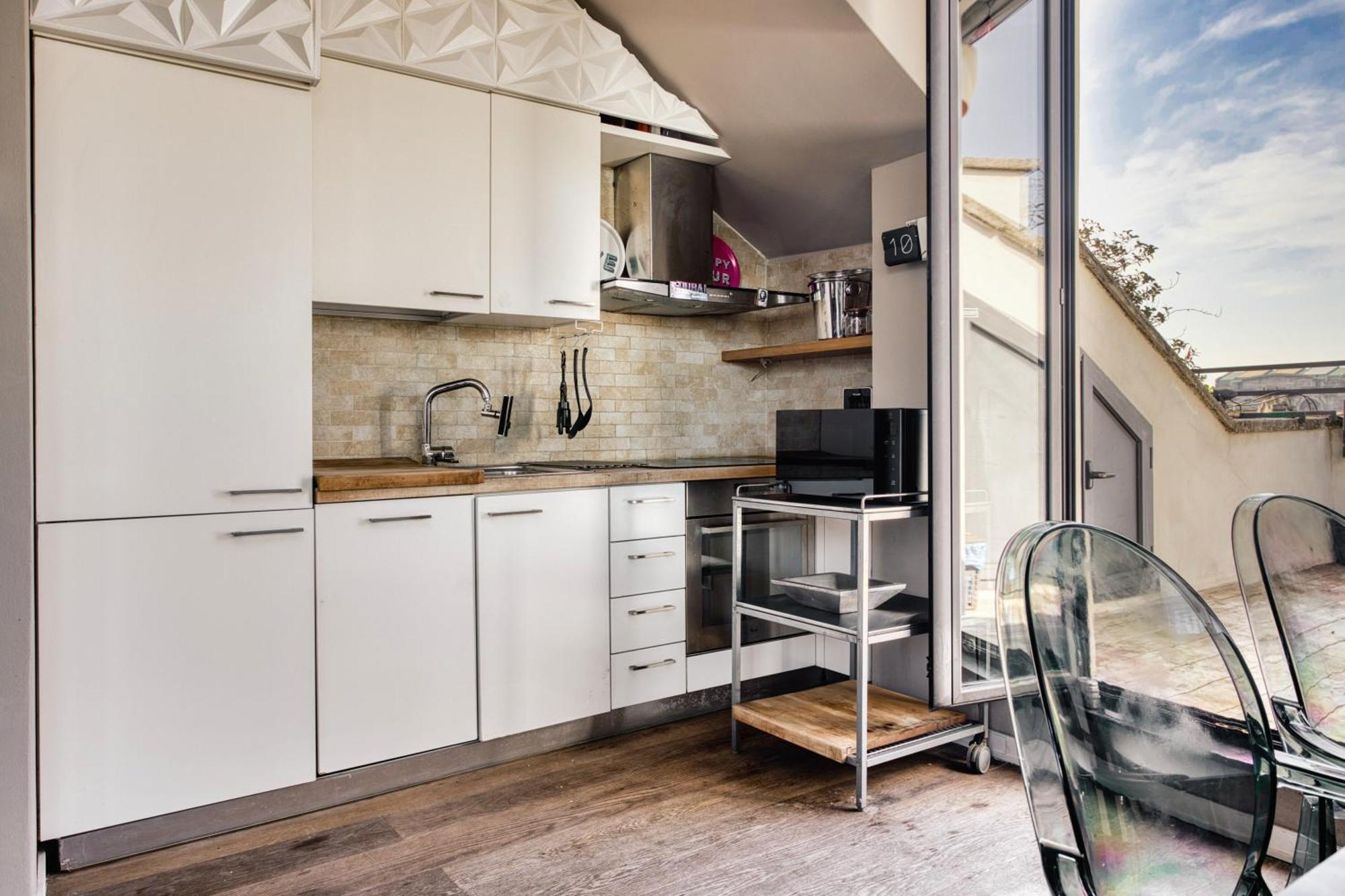 Attico Domusmi Lunigiana Sunset Terrace Apartment Milan