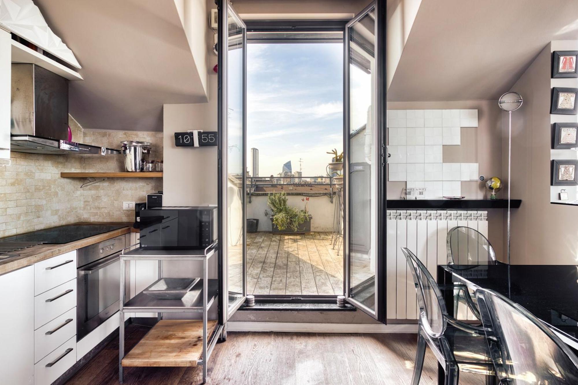 Apartment Attico Domusmi Lunigiana Sunset Terrace Mailand